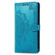 Flip case for Oppo Reno8 T, Mandala, blue