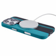 MagSafe's iPhone 16 Pro Max Case, Carbon Fiber, black / blue