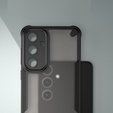 Case for Samsung Galaxy S25+ Plus, Armor Frosted Case, black