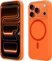 PC + silicone case with MagSafe for iPhone 17 Pro