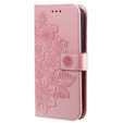 Flip case for Samsung Galaxy M15 5G, Mandala, pink