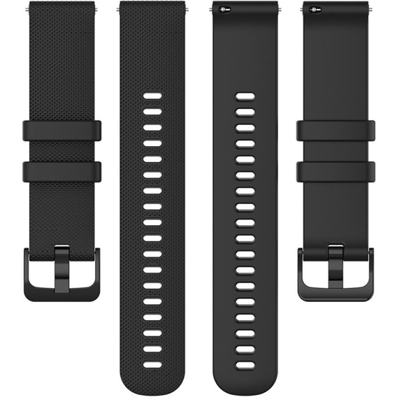Silicone Universal Strap 20mm, Black