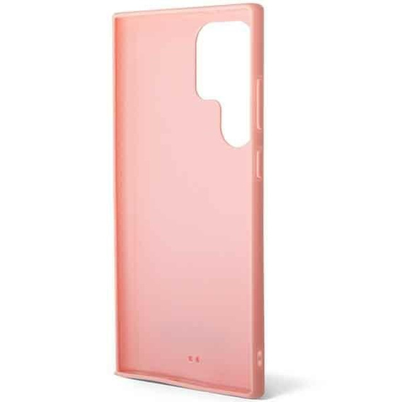 Karl Lagerfeld Case for Samsung Galaxy S23 Ultra, Saffiano Mono Metal, pink