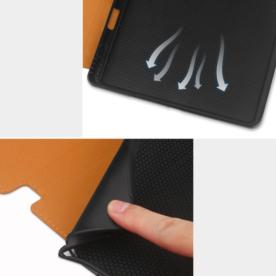 Case for iPad 10.2 2021 / 2020 / 2019, Business Card and Pen Slot, brown