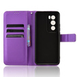 Flip case for Oppo Reno 12, Wallet Smart Magnet, purple