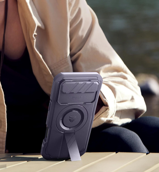 Dexnor armoured case with stand and camera shutter, for MagSafe for iPhone Air