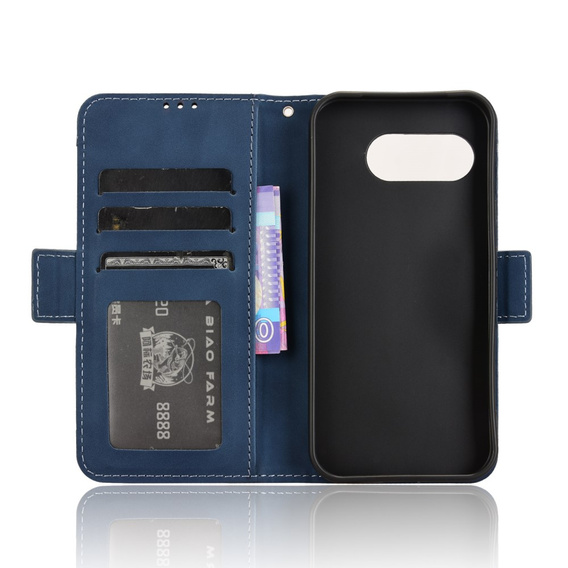 Flip case for Google Pixel 9A, Card Slot, dark blue