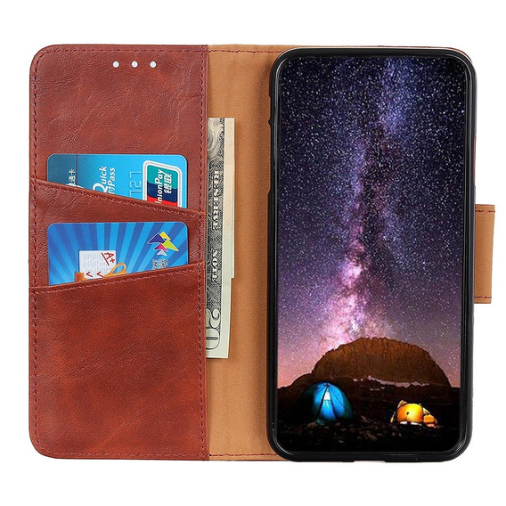 Flip case for Xiaomi Mi 11 Lite / Mi 11 Lite 5G / 11 Lite 5G NE, Wallet, brown