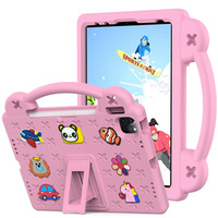 Children's case for iPad Air 10.9" 2022/2020 (5/4 gen.) / Pro 11" 2022/2021/2020 (4/3/2 gen.), Cute Patterns, with stand, pink