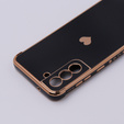 Case for Samsung Galaxy S21 FE, Electro heart, black