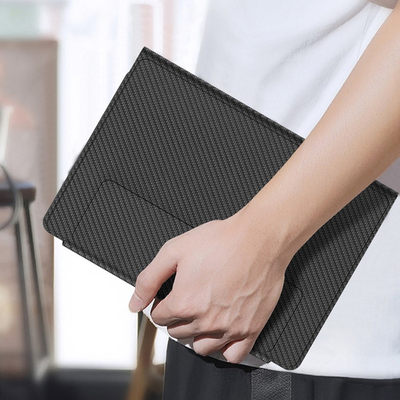 Case + keyboard Samsung Galaxy Z Fold4 5G, Carbon Fiber, black