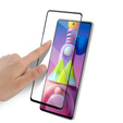 Mocolo Full Glue Tempered Glass for Samsung Galaxy M51, black frame