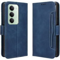 Flap case for Xiaomi Redmi 15 5G / 4G, Card Slot, wallet, navy blue