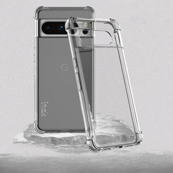 IMAK case for Google Pixel 8 Pro, Dropproof, transparent