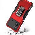 Case for Xiaomi Poco X4 Pro 4G, Dual-Layer Armor, red