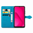 Flip case for T Phone 2 5G, Mandala, blue