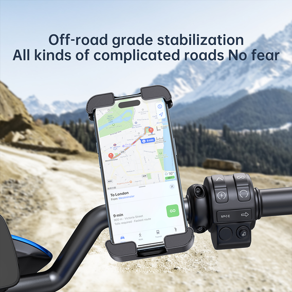 Blavec bicycle/motorcycle holder BV-02 Velo for handlebars
