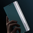 Flip case for Honor Magic 5 Lite, Side Magnetic, green