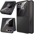 Case with toughened outer screen glass for Samsung Galaxy Z Flip7