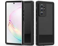 IP68 Waterproof Case for Samsung Galaxy Note 20 Ultra, Redpepper, black