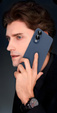 Thin Case for Samsung Galaxy S25 Edge, Slim, dark blue