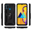 Armor Case for Samsung Galaxy M21, Nox Case Ring, black
