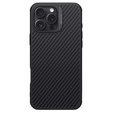 Nillkin Armored Case for iPhone 16 Pro Max, Carbon Fiber, for Magsafe, black