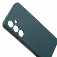 Case for Samsung Galaxy S24+ Plus, Silicone Lite, dark green