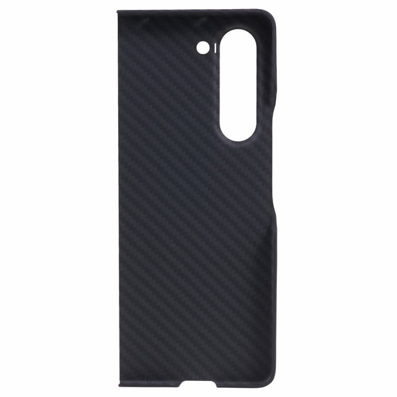 Case for Samsung Galaxy Z Fold5 5G, Aramid Fiber Cover, black