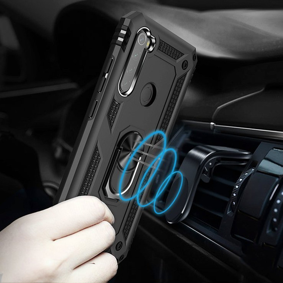 Armor Case for Xiaomi Redmi Note 8T, Nox Case Ring, black