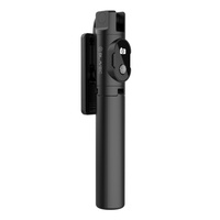 Selfie stick with tripod function and Bluetooth remote control, for smartphones between 6.5 cm and 9.5 cm wide