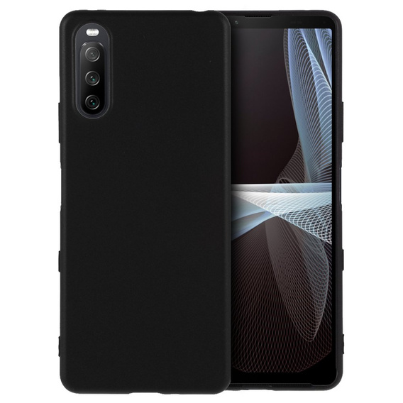 Case for Sony Xperia 10 III, Silicone Lite, black