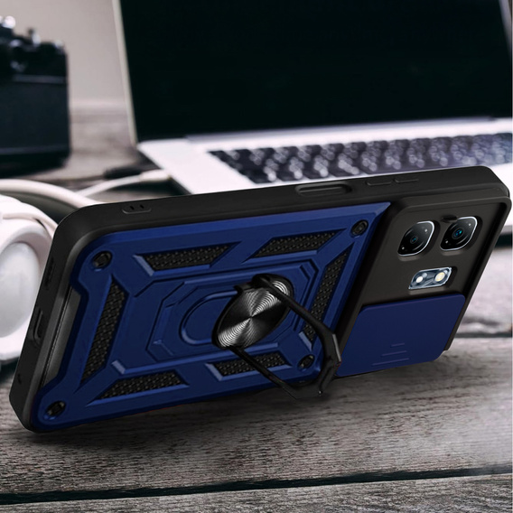 Case for Infinix Hot 50i 4G, CamShield Slide, blue
