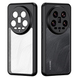 DuxDucis case for Xiaomi 14 Ultra, Aimo case, transparent / black