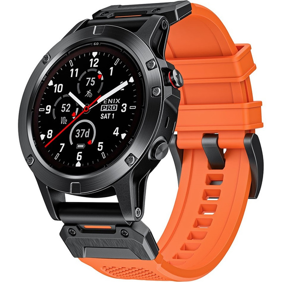 QuickFit Silicone Strap for Garmin Fenix 22mm