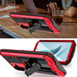 Armored case for Samsung Galaxy S25+ Plus, R-JUST, red
