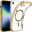 Case for iPhone 7 / 8, Electro MagSafe, gold + Screen Glass