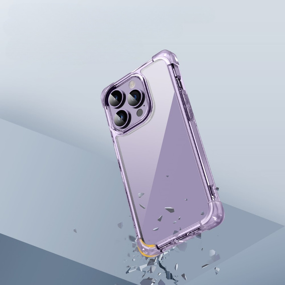Case for iPhone 13 Pro, ERBORD CornerShield, purple