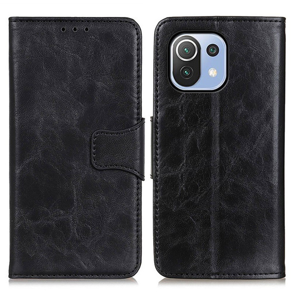 Flip case for Xiaomi Mi 11 Lite / Mi 11 Lite 5G / 11 Lite 5G NE, Wallet, black