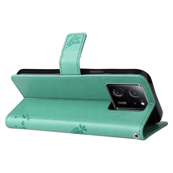 Flip case for Xiaomi 13T / 13T Pro, tree, green