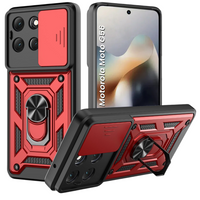 Armoured case for Motorola Moto G56 5G, CamShield Slide, blue