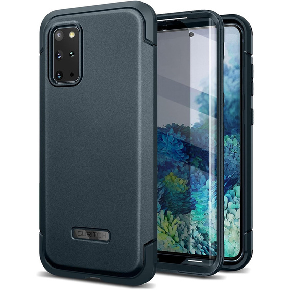 Case for Samsung Galaxy S20+ Plus, Suritch Basic (Two Frames), blue