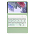 Case + keyboard Samsung Galaxy Tab A7 Lite 8.7 T220 / 225, light green