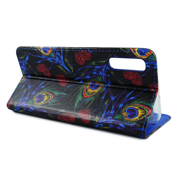 Flip case for Xiaomi Mi 9 SE, Wallet, Peacock