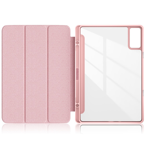 Case for Xiaomi Redmi Pad SE 11", Smartcase Hybrid, with stylus space, pink