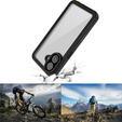 Case for iPhone 17, IP68 waterproof Redpepper, black