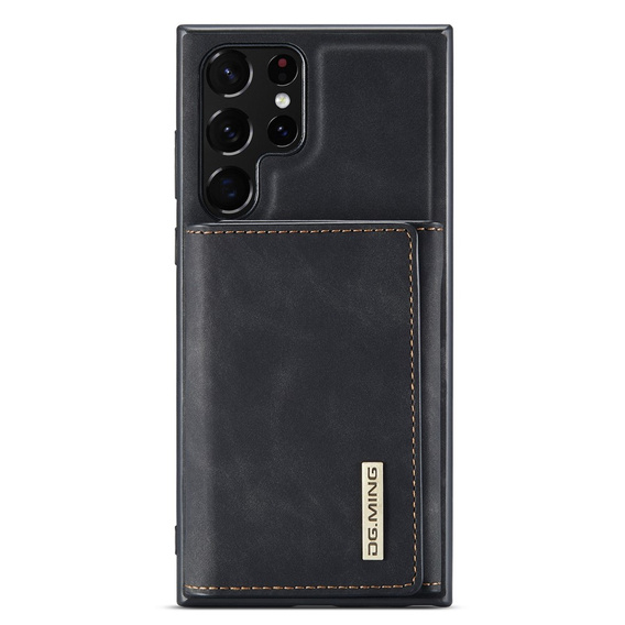 Case for Samsung Galaxy S23 Ultra, DG.MING 2in1, black