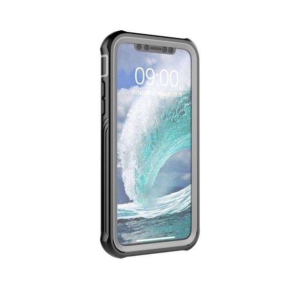 Case for iPhone X / XS, Shockproof, with film, black