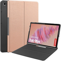 Case for Lenovo Tab Plus, Smartcase, pink rose gold