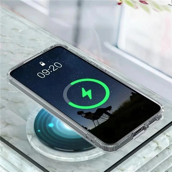 Case for Samsung Galaxy S25 FE, Fusion Hybrid, for MagSafe, transparent
